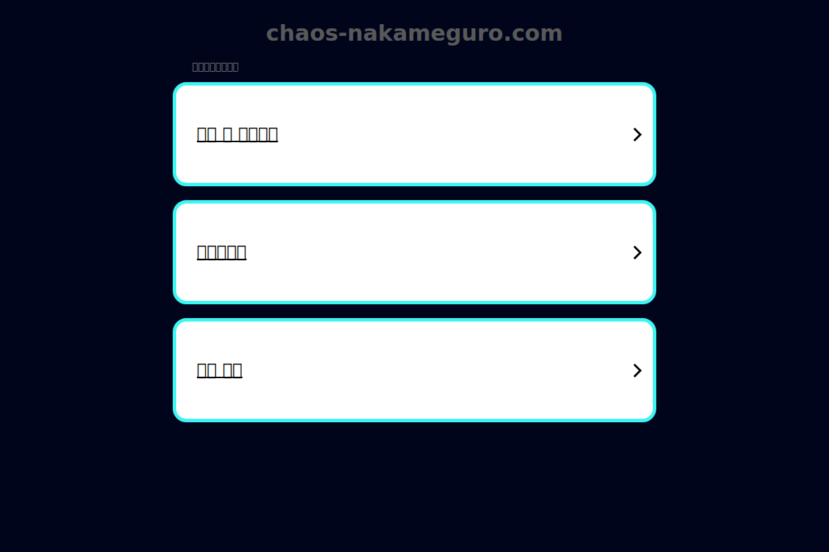 中目黒CHAOS plus